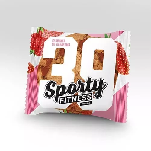 Sporty Печенье Sporty Fitness 70g (х6)