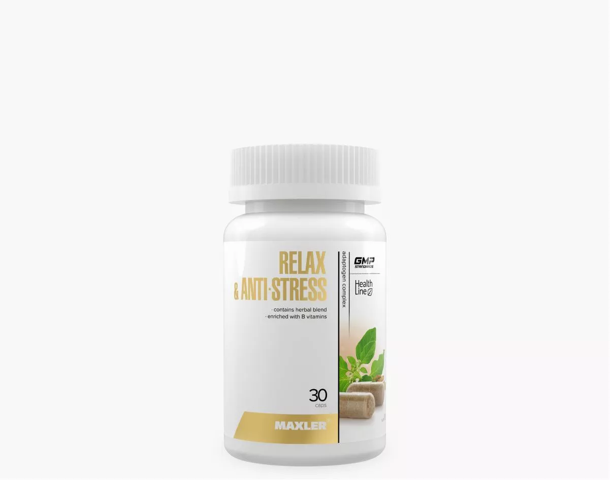 Maxler Relax & Anti-Stress Complex 30 caps