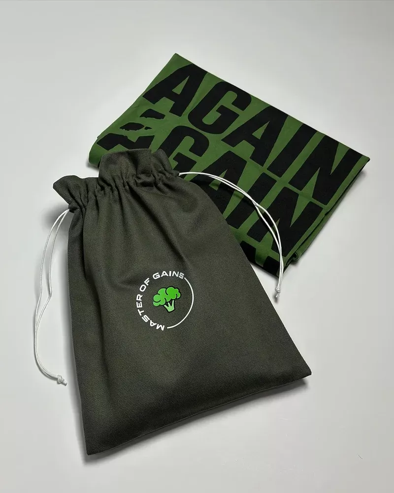 Master of Gains Футболка с Принтом GAIN Зеленая