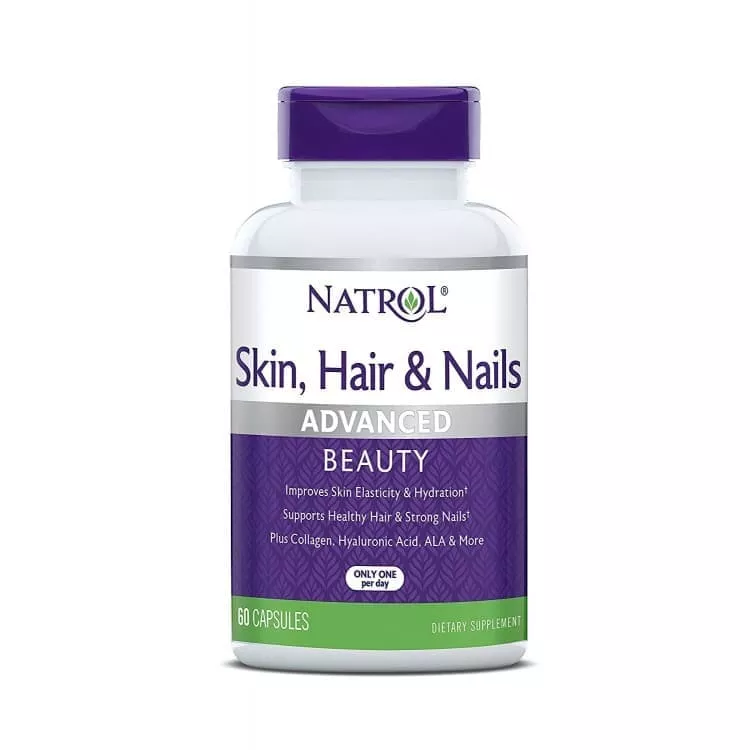 NATROL Skin Hair Nails 60 caps
