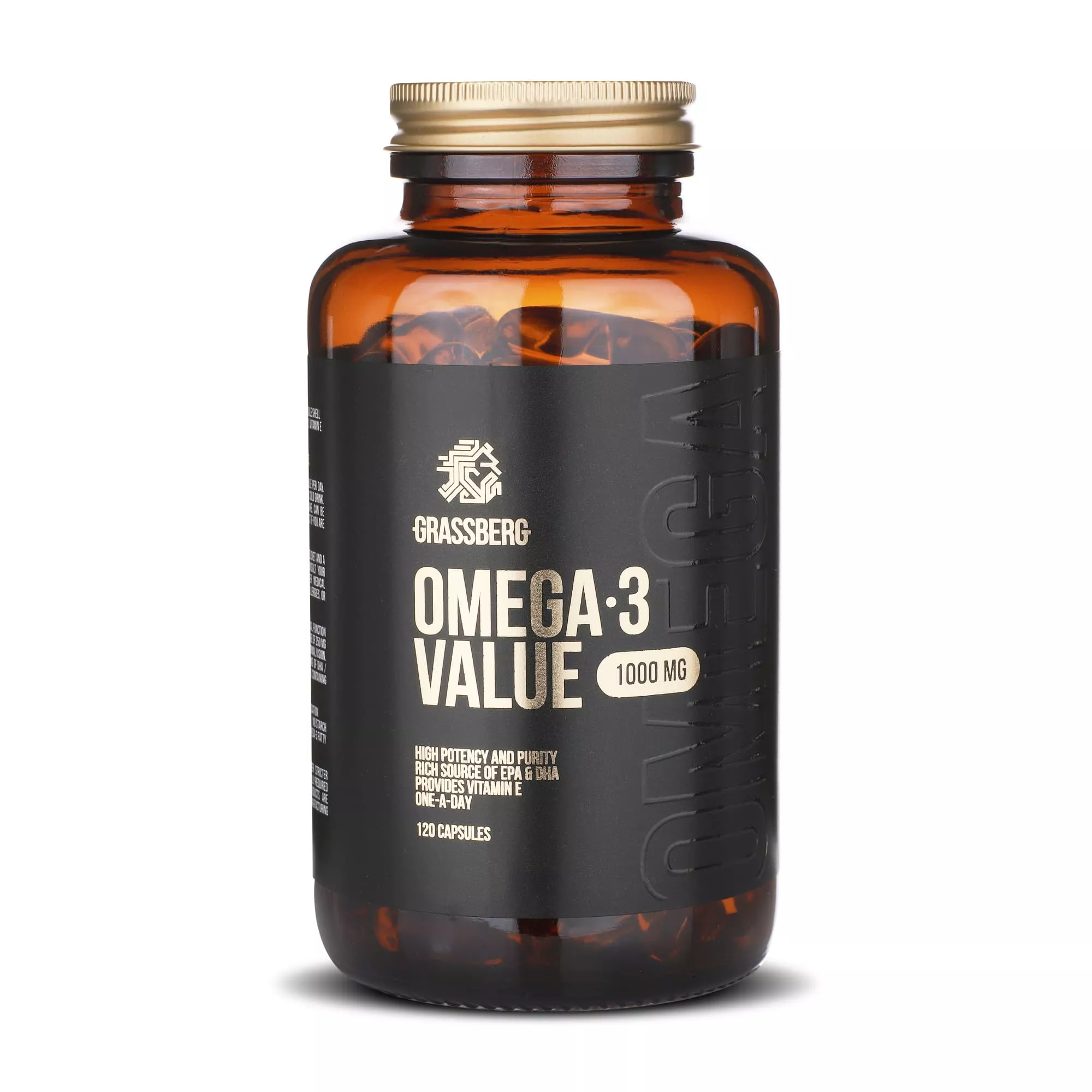 GRASSBERG Omega Value 1000 mg 120 caps