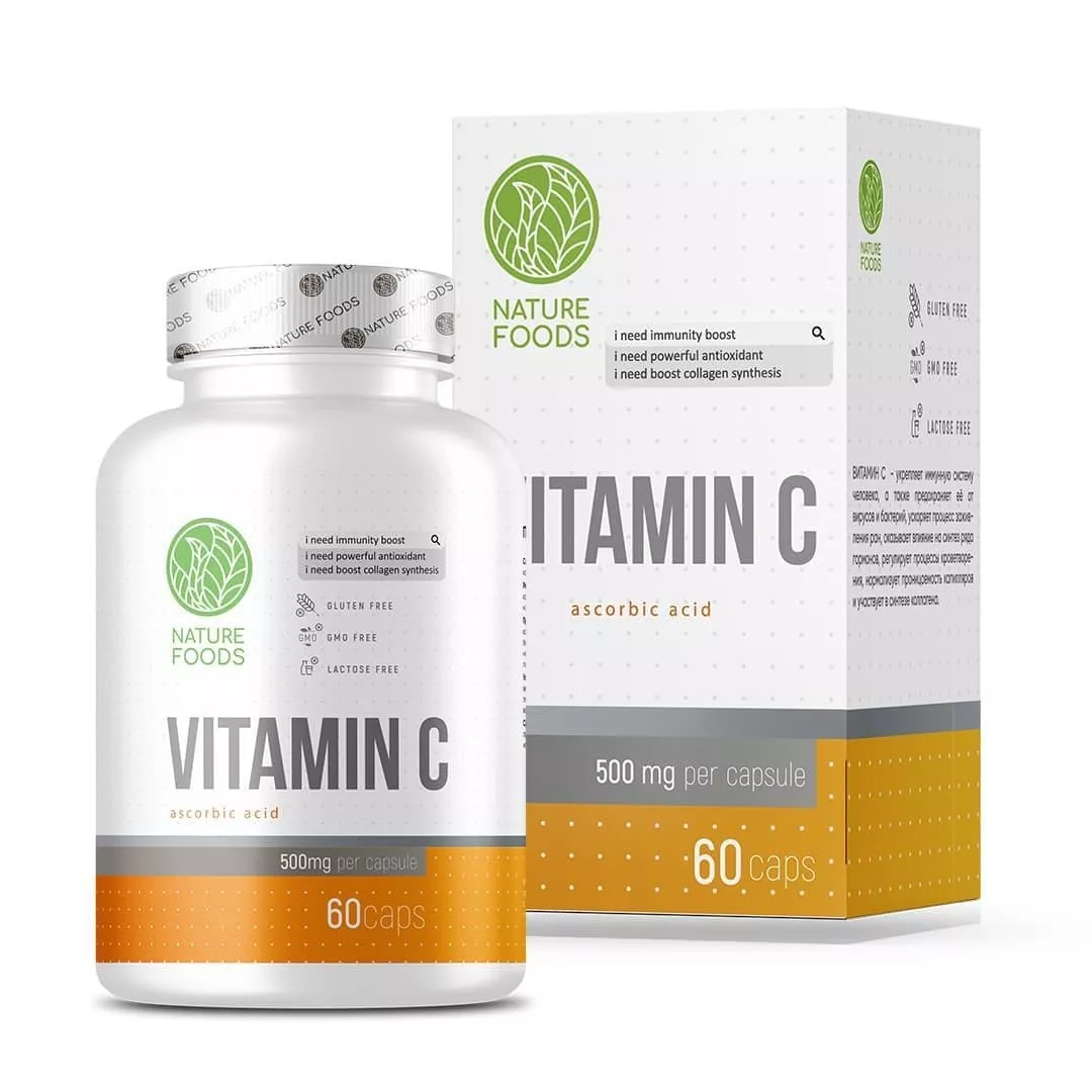 Nature Foods Vitamin C 60 caps