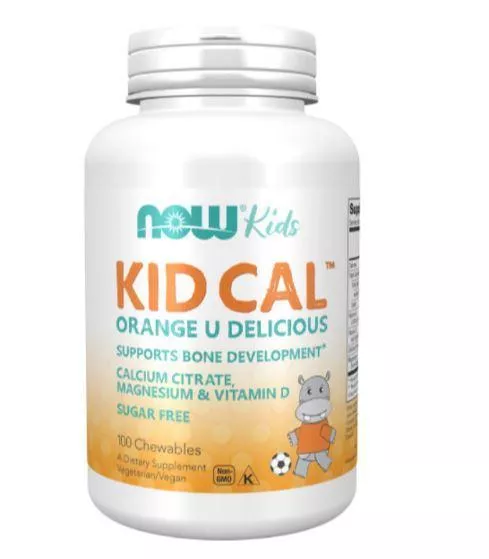 NOW Kid Calcium 100 chewables