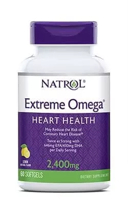NATROL Omega Extreme 2400mg 60 caps