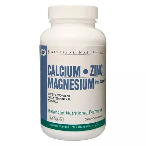 UN Calcium Zinc Magnesium 100 tabs