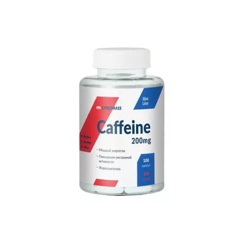 Cybermass Caffeine 200 mg 100 caps