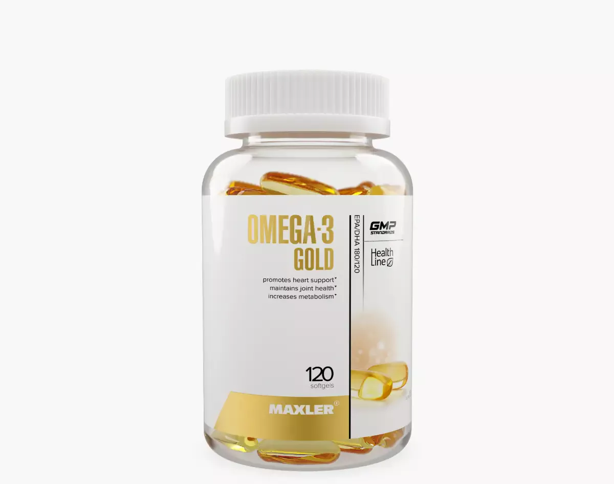 Maxler Omega-3 Gold 120 softgels