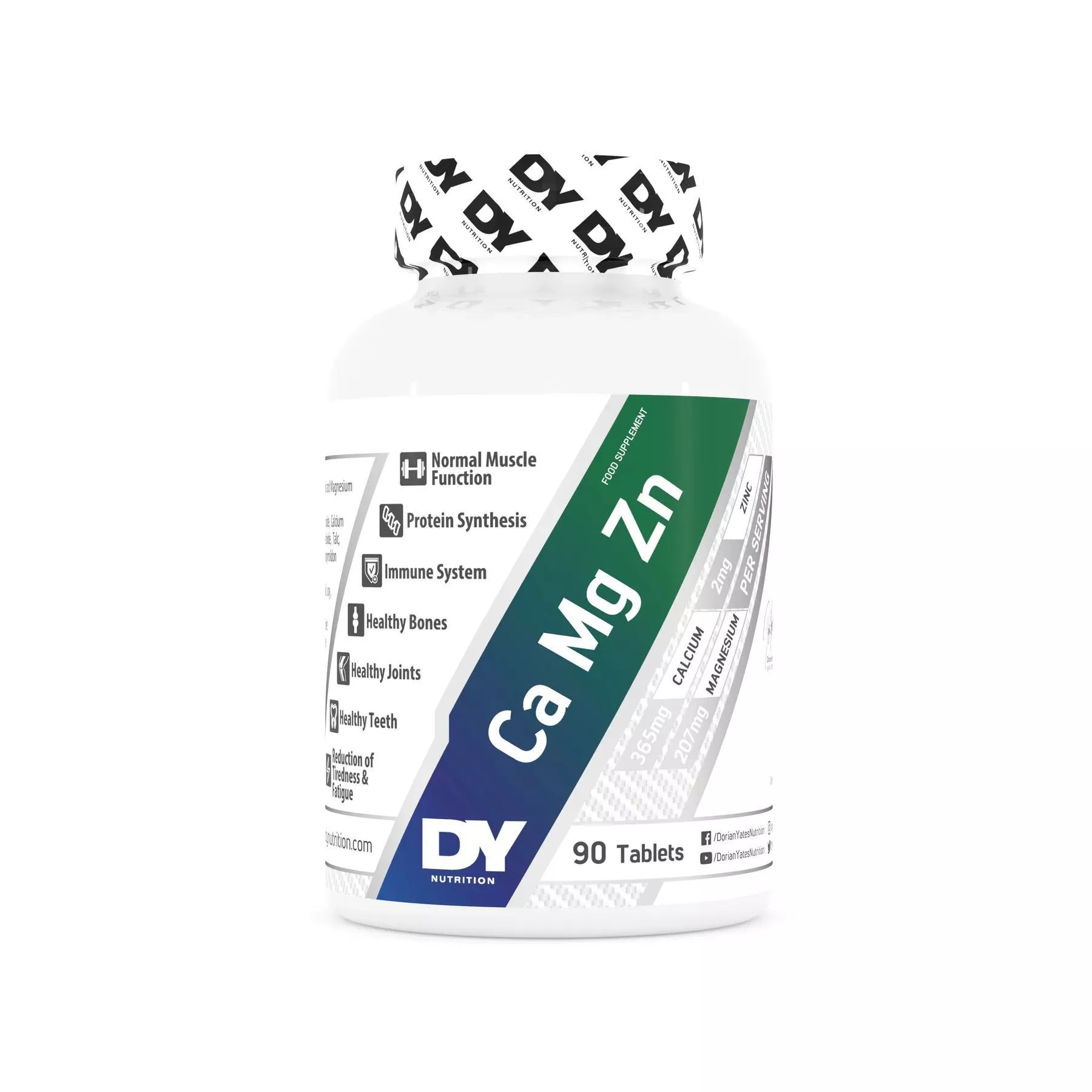 Dorian Yates Nutrition Ca+Mg+Zn 90 tabs