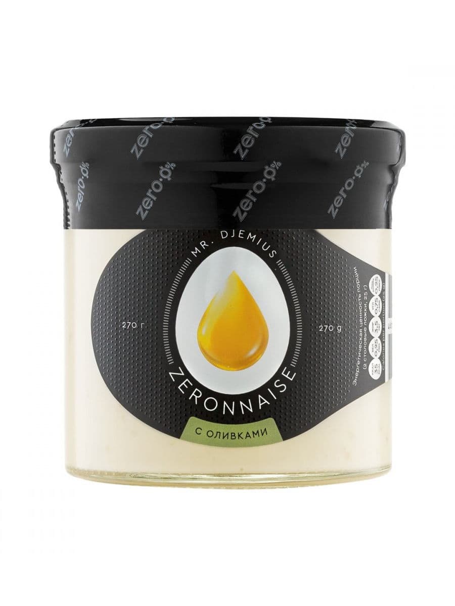 Mr.Djemius Соус майонезный низкокалорийный с оливками 270 г
