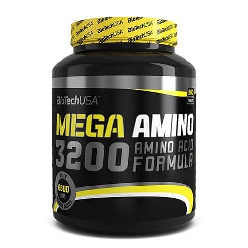 BioTech Mega Amino 3200 mg 500 tabs