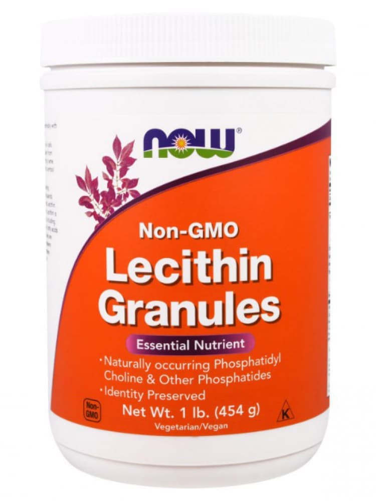 NOW Lecithin Gran Non-GMO 454g