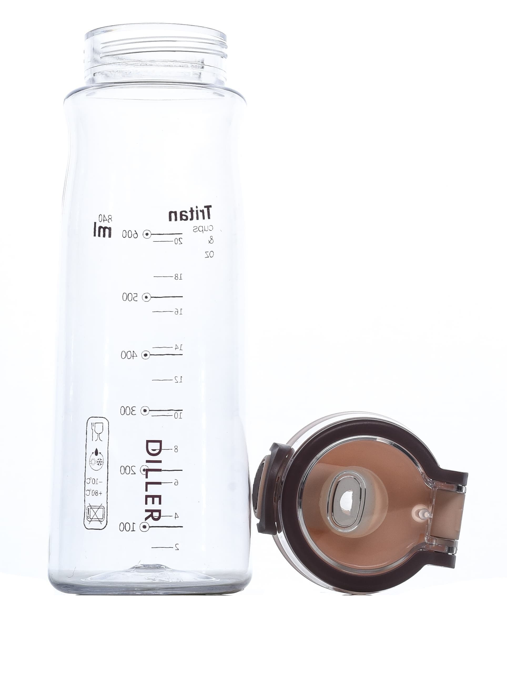 Бутылка для воды Diller D40 840 ml (Розовый) фото