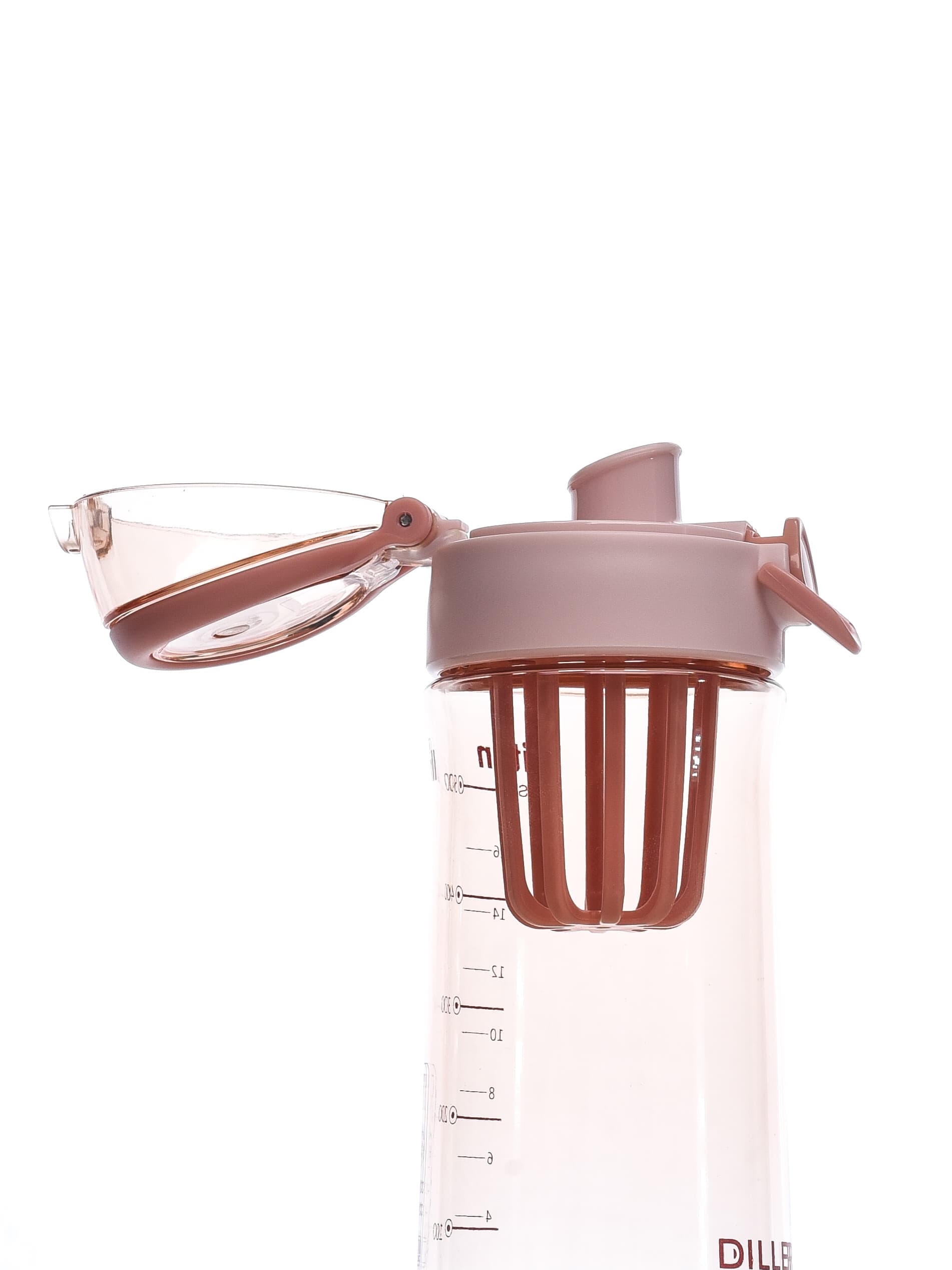 Бутылка для воды Diller D38-550 ml (Розовый) фото