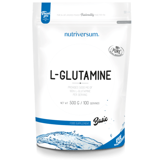 Nutriversum L-Glutamine 5000 mg 500g