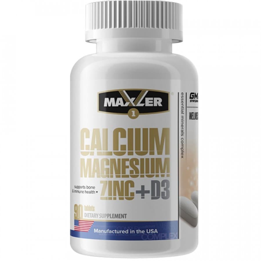 Maxler Calcium Zinc Magnesium 90 tabs фото