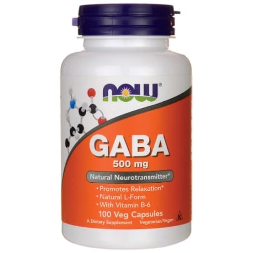 Now GABA 500 mg 100 vcaps фото