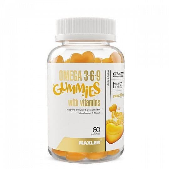 Maxler Omega 3-6-9 Gummies 60 ct
