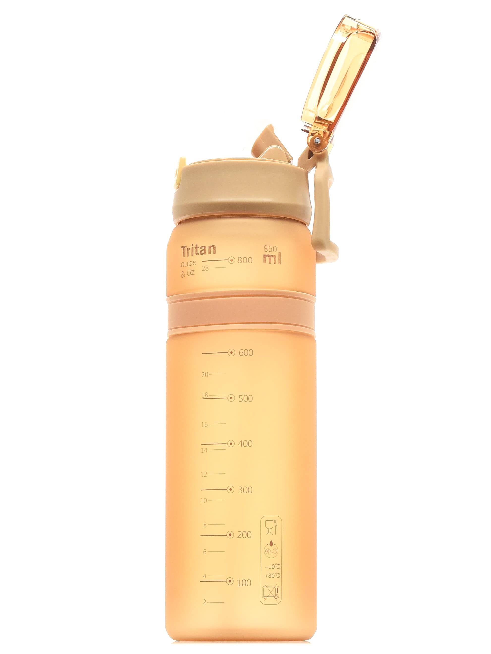 Бутылка для воды Diller D37 850 ml (оранжевый) фото