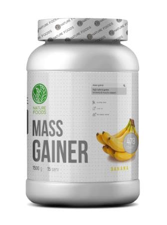 Nature Foods Gainer 1500g can