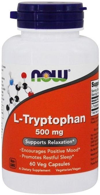 NOW L-Tryptophan 500mg 60 vcaps