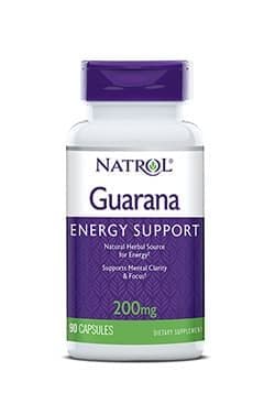 NATROL Guarana 200mg 90 caps
