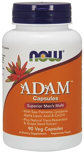 NOW ADAM Men's Multiple Vitamin 90 caps фото