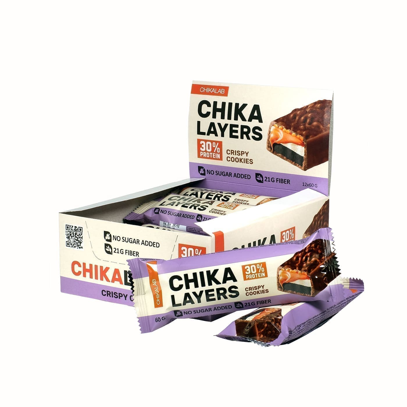 CHIKALAB Батончик CHIKALAYERS Глазированный 60g
