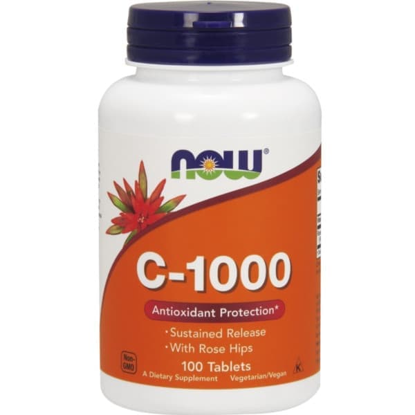 NOW C-1000 SR with Rose Hips 100 tabs
