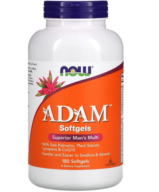 NOW ADAM MULTI 180 Softgels