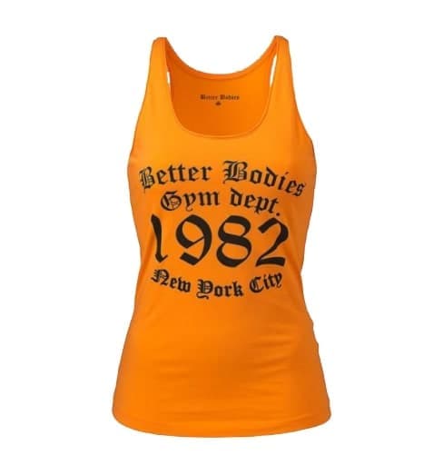 Better Bodies Raw jersey tan , майка, оранжевая фото