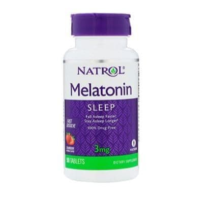 NATROL Melatonin 3 mg F/D 90 tabs фото