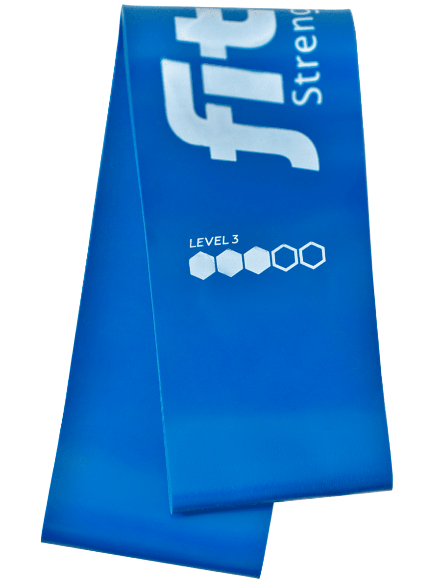 FitRule Фитнес-резинка для ног (Синяя 8кг) фото