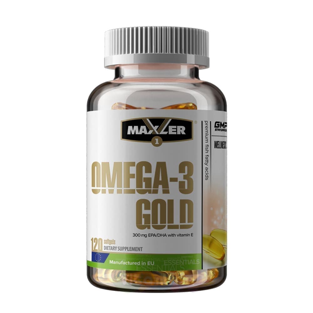 Maxler Omega-3 Gold 120 caps фото