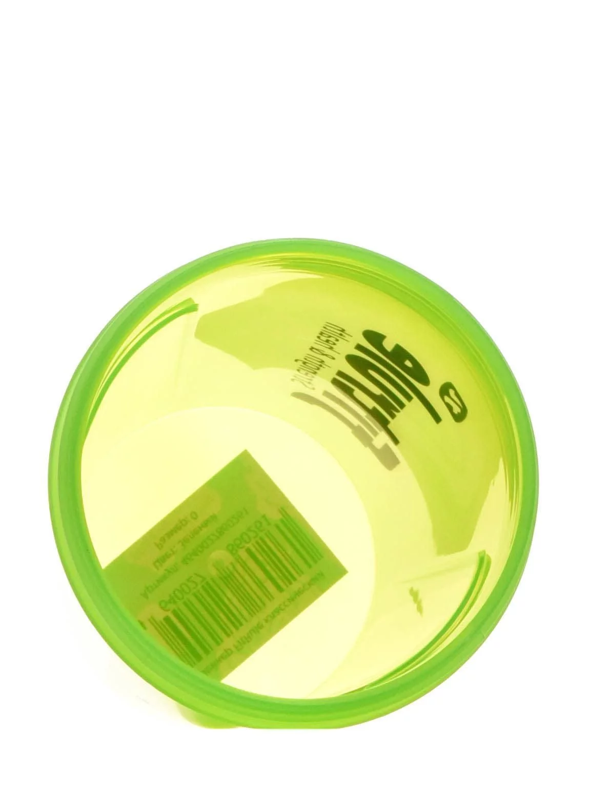 FitRule Шейкер классический с крючком (зеленый+черная крышка) фото