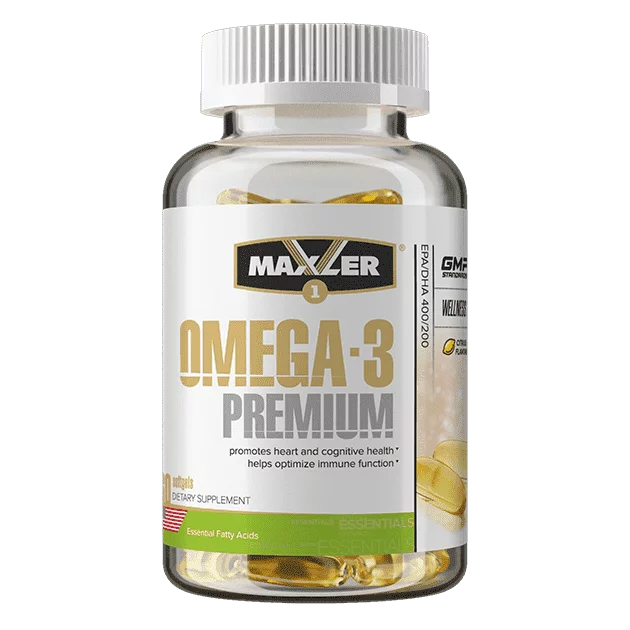 Maxler Omega-3 Premium 60 caps фото